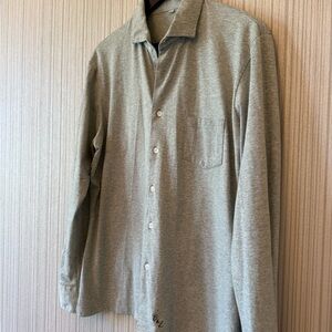 State & Liberty Light Gray Long Sleeve Button-Up Shirt